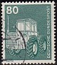 Germany 1975 Industria 80 Verde Scott 1178. Germany 1975 Scott 1175 Tractor. Subida por susofe